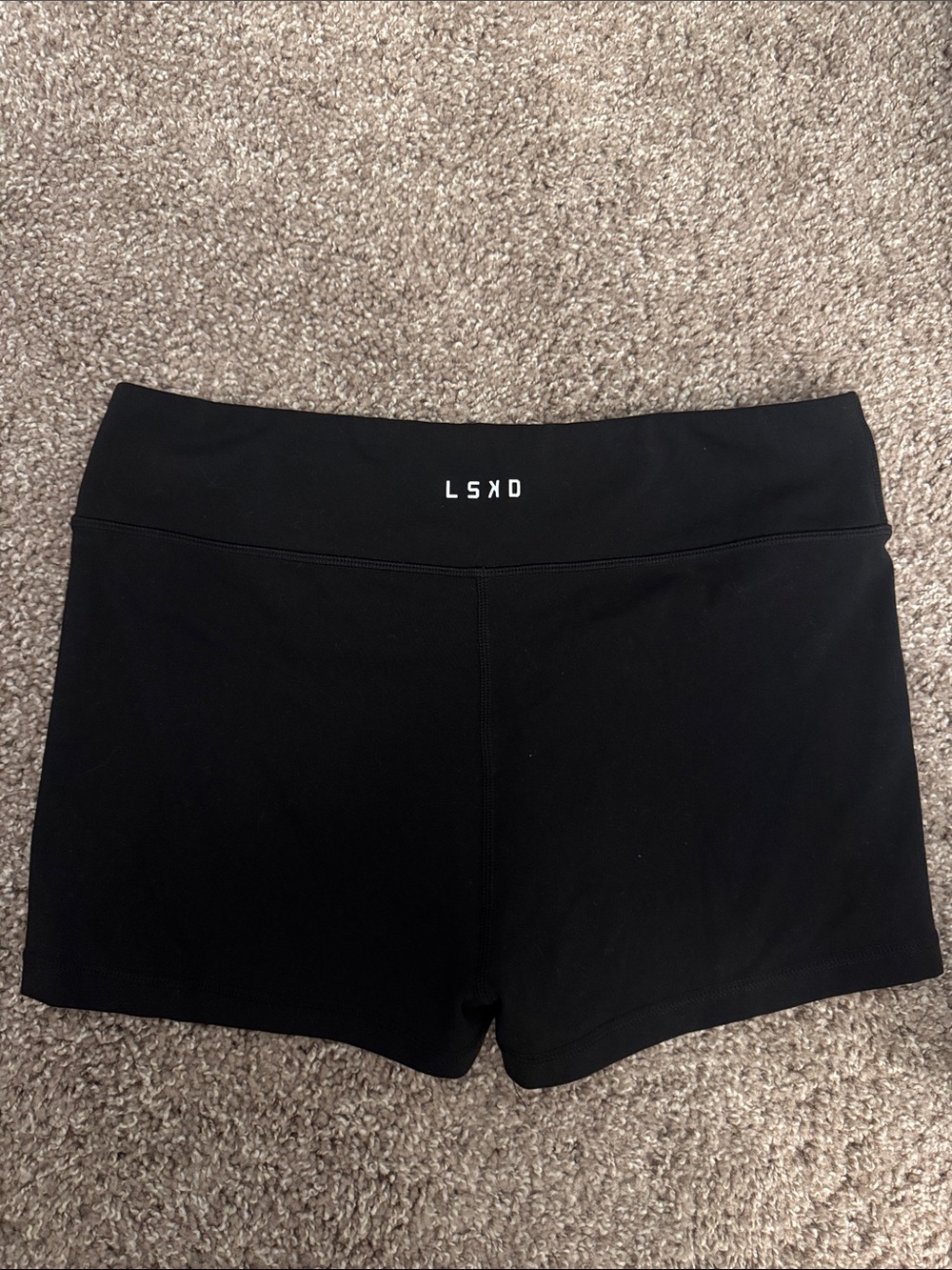 LSKD Women's Black Performance Shorts